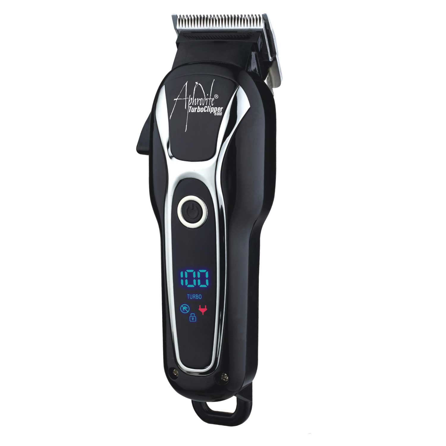 a close up of a hair clipper on a white background