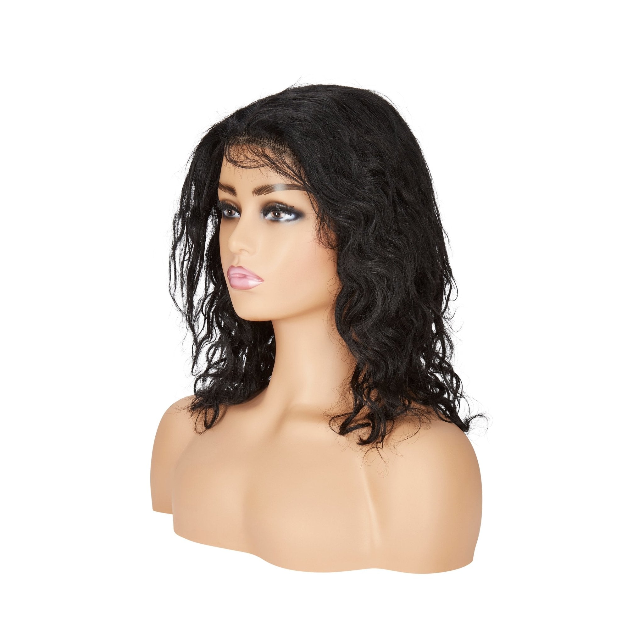 Black full lace human hair wigs best sale